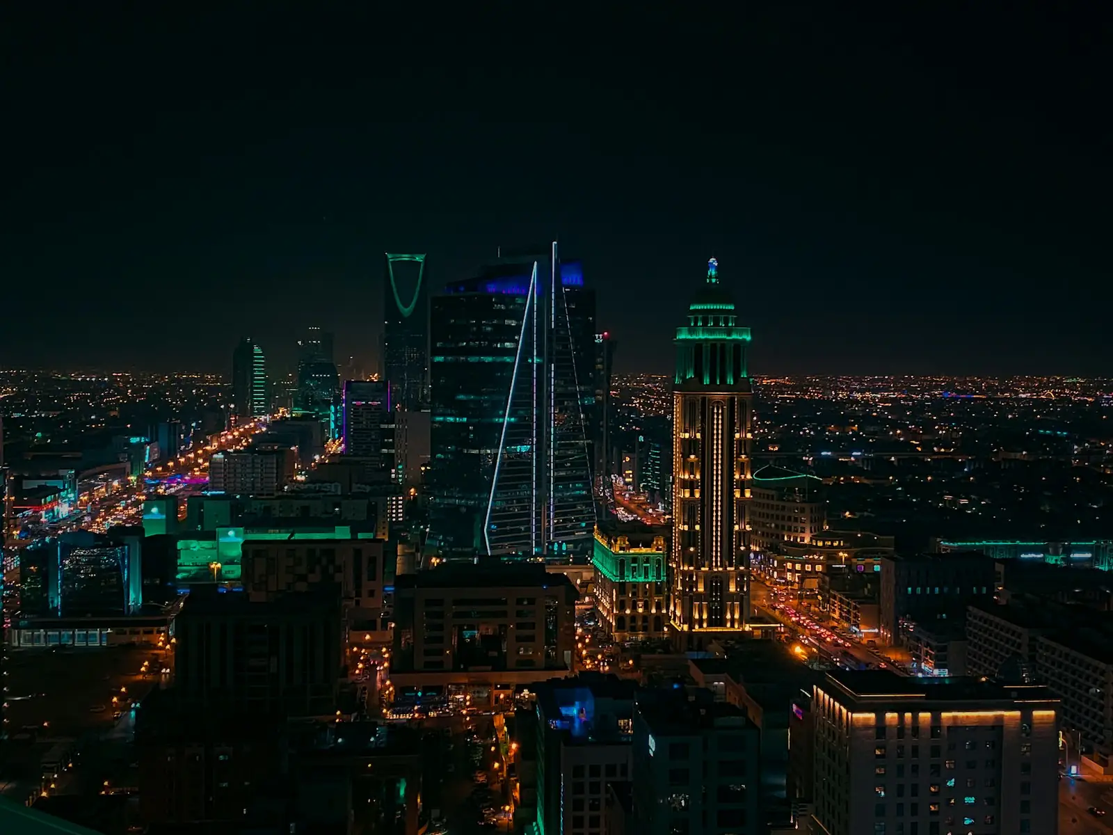 Riyadh at night